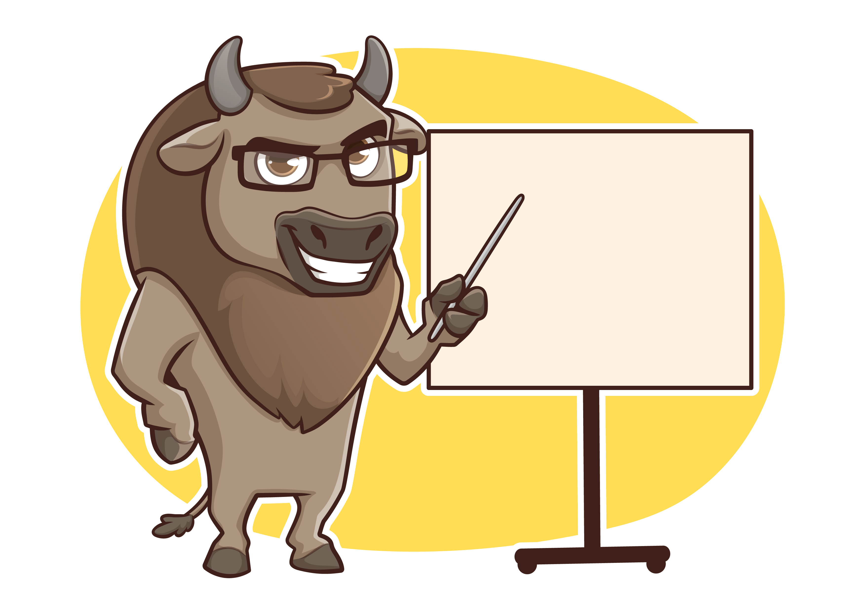 Jube mascot at a whiteboard
